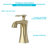 Yearby Single-Hole Single-handle Bathroom Faucet-55048339