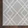 Dijone Geometric Machine Made Power Loom Wool/Polyester Area Rug in Gray