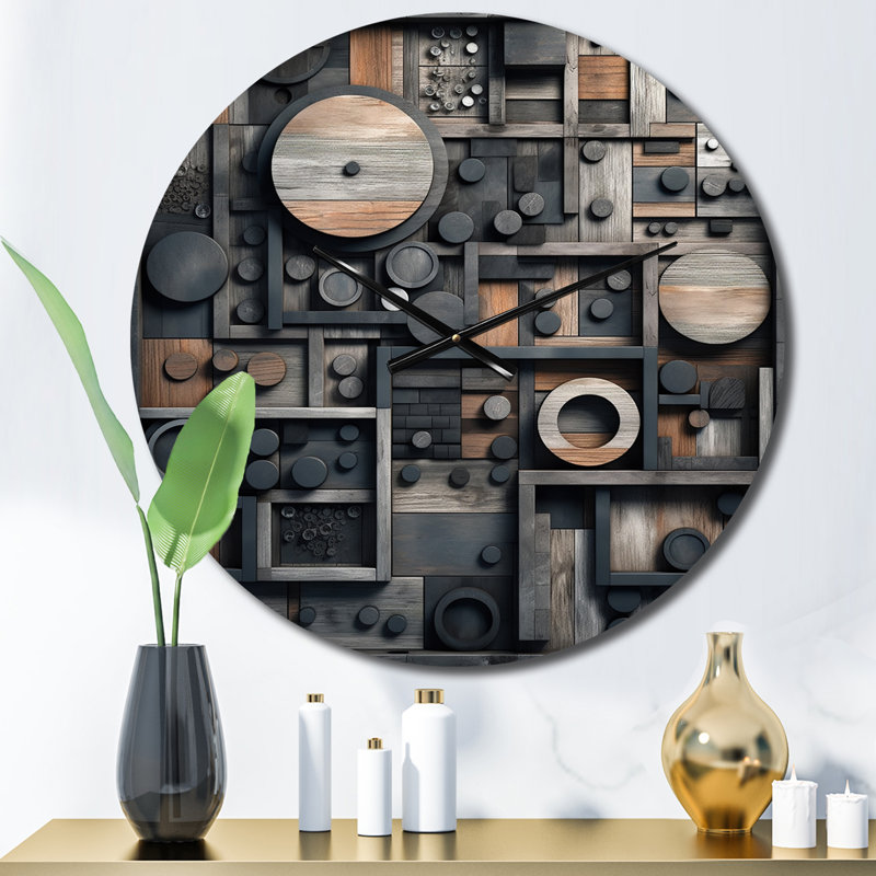 Horloge murale Cubic, Moyenne