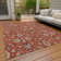Machine Washable Indoor/Outdoor Husby ACN2192 Global Rug