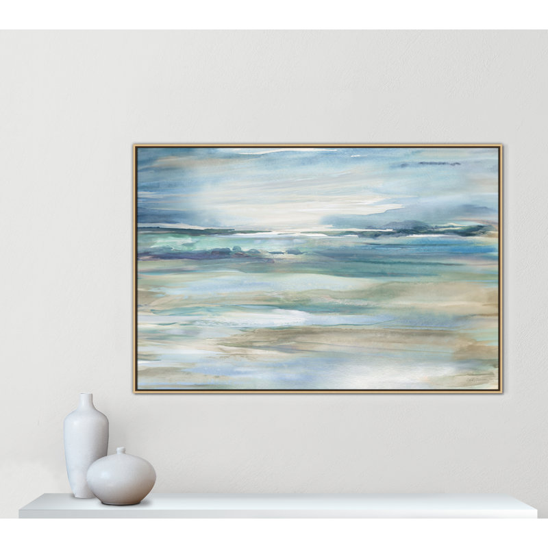 Reflection Skies Print par Carol Robinson, Naturel, H 41,5 po x l 61,5 po