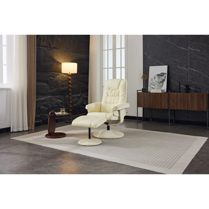 Chaise de bureau avec dossier inclinable, chaise de bureau à haut dossier avec repose-pieds, chaise moelleuse avec repose-pieds