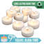 Ensemble de 20 bougies chauffe-plat non parfumées
