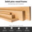 Aadyn Wooden Bed Frame With Slated-1006788161