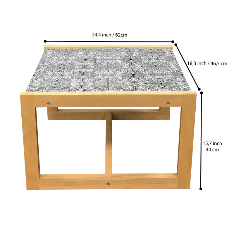 Jamias Sled Coffee Table, 62cm H x 46cm W x 40cm D