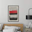 Black flows-impression sur toile encadrée-30011145