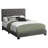 Bed, Bedroom, Frame Only, Upholstered, Transitional-860862536-839891969