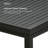 Heck 9 Pieces Extendable Outdoor Patio Dining Set For Eight Person, Charcoal Black Aluminum