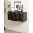 Wooden Wall Cabinet with Push-Close Doors-106331219