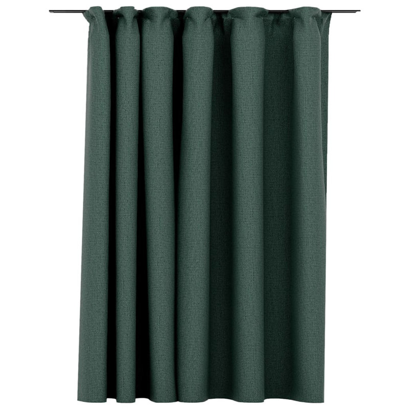 Chaaya Blackout Curtain Single Panel, Green