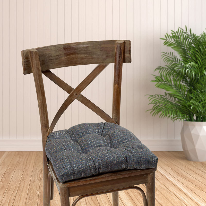 Non-Slip Large Seat Cushions, 17 X 17 Inches, Set of 2
