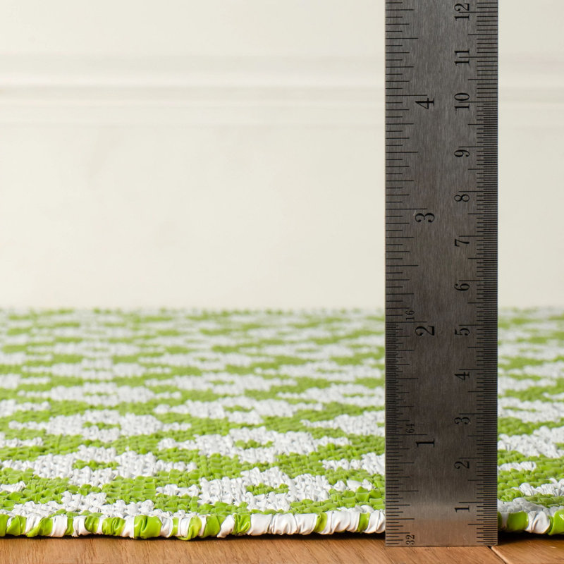 Samode Sprout Handwoven Indoor/Outdoor Rug, Rectangle 2' x 3'