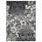 Tullos MACHINE MADE HEATSET POLYPROPYLENE AREA RUGS  - Rectangle Shape, Silver Color, Floral Modern Design, Machine Made Area Rugs for Living Room, Bed Room-26156970
