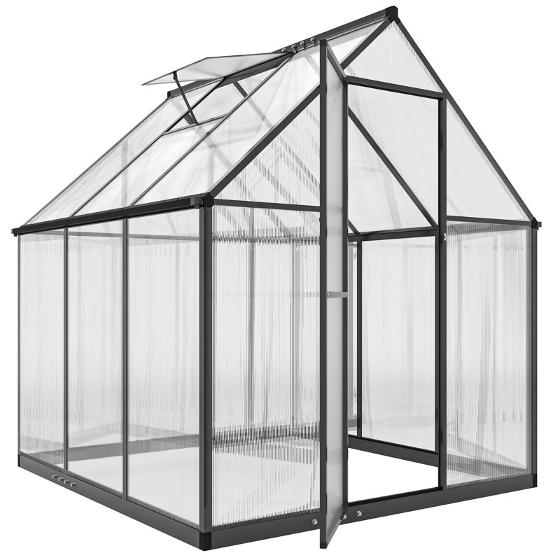 Greenhouse, 195cm H x 178cm W x 168cm D