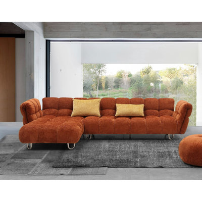 Jacinda Upholstered L-Shaped Sectional