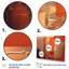 «Golden Wave Happiness Landscape», ensemble de reproductions d'art sur toile-658075135