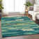 Premium Machine Washable Prisco Emerald Rug