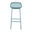 Tabourets de bar d'extérieur en plastique et en métal Urbina Modern-124215909