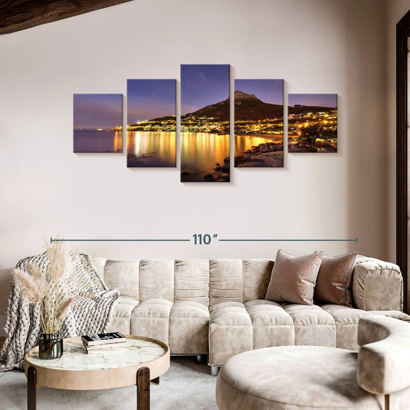 Coastal Cape Town, H 42 po x l 92 po