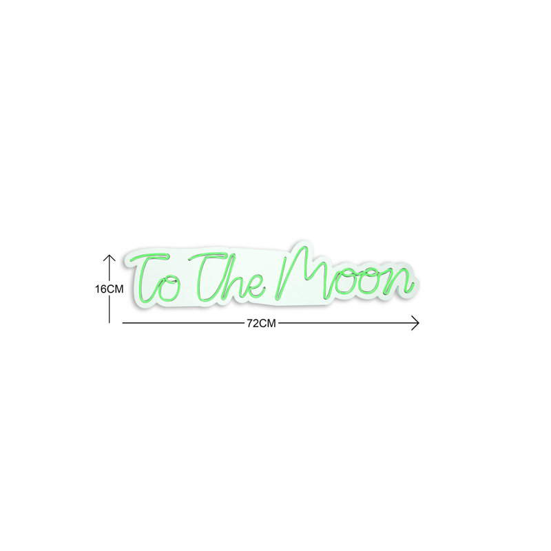 Bande lumineuse néon flexible à DEL, étanche IP67, 5,9 po x 28,3 po x 0,8 po | 12V DC, 8W-10W par mètre | Système de suspension murale intégré, couleur verte | Parfait pour la décoration intérieure, les fêtes et les événements, installation facile