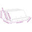 Wood Free Standing Magazine Rack-418295306
