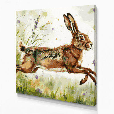 Art mural sur toile beige