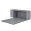 Grand lit escamotable avec bureau rotatif