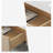 Modern simple rock plate coffee table TV stand set