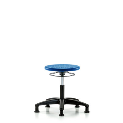 Huron Adjustable Height Ergonomic Lab Stool with