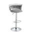 Tabouret de bar pivotant avec dossier Ginko-882844527-879315297