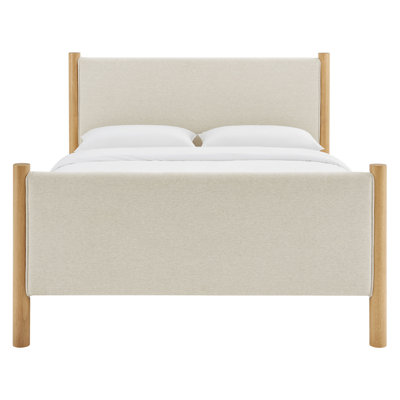 Maven Boucle Upholstered Platform Bed