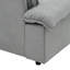 Canapé compact avec rangement caché, causeuse 2 places pour petit appartement et studio-118091505