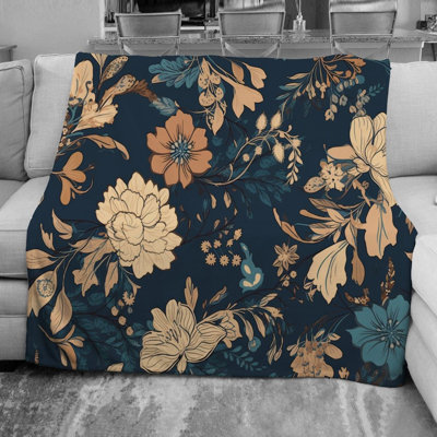 Couverture en molleton Botanical