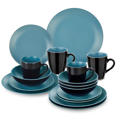  16 Piece Dinnerware Set, Service for 4