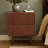 Modern 2-Drawer Nightstand with Push-Open Fluted Fronts & Deep Bedside Storage for Bedroom-250608340