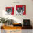 Brampt Cat Tabby On Red-109381087