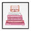 «Pink Book Stack Fashion Hand Bag», impression-977425542-977425538