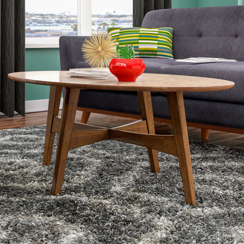 Table basse Gambino, Noyer foncé