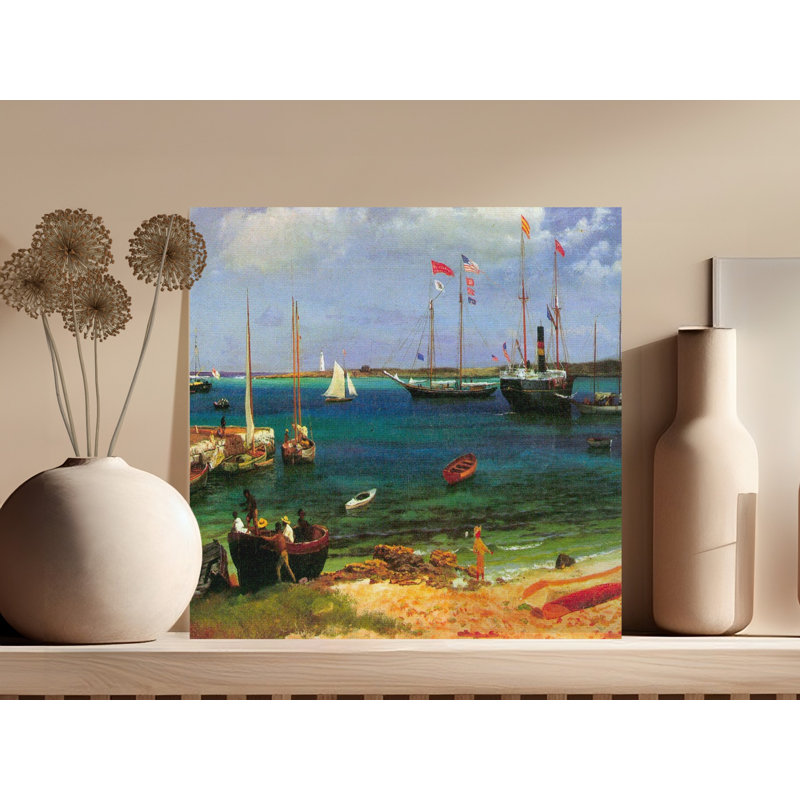 Renville 1 Piece Wrapped Canvas Wall Art Set, 6x6