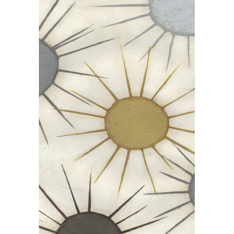 Triptyque Starburst III, H 12 po x l 8 po