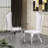 McMullen 4 - Person Marble Top Pedestal Dining Set-1099289006