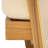 Royal Wood PVC-coated polyester Club Chair