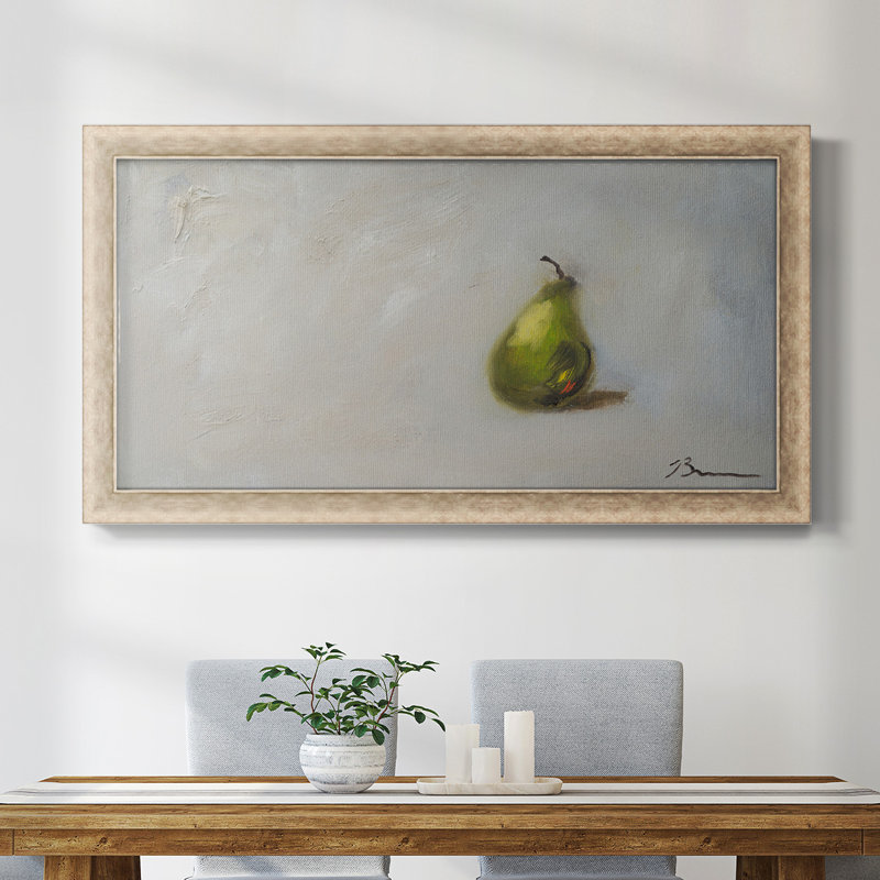Prickless Pear " Prickless Pear ", 25" H x 45" W x 1.25" D