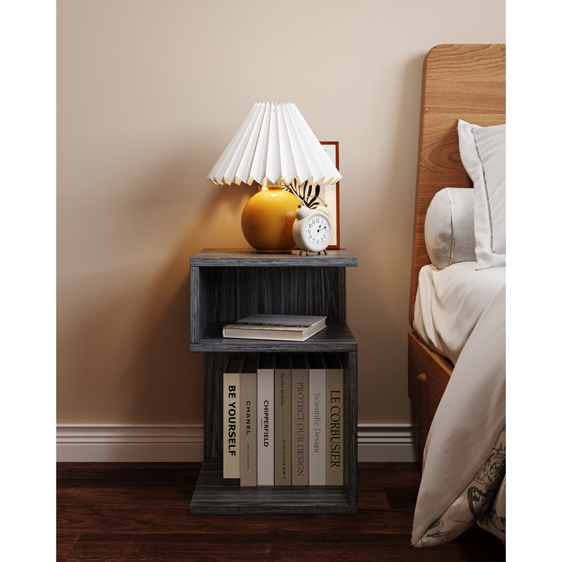 Table de bout Carfi Lush, Gris