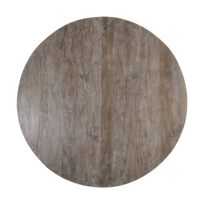 Birch Lane™ Therman Round Solid Wood Dining Table & Reviews | Wayfair