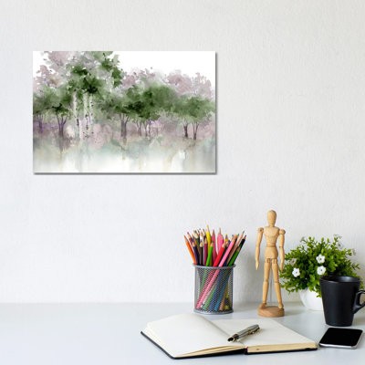 Bord de l'eau I - vert 3 pièces