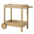 Saratoga Outdood Rolling Bar Cart