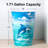 Plastic Open Waste Basket - 1.71 Gallons