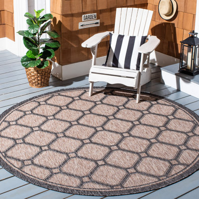 Tapis intérieur / extérieur à motif géométrique Sayde Performance