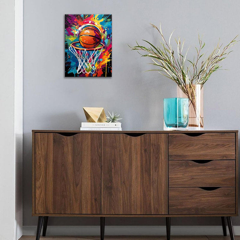 Framed Wall Art on Canvas